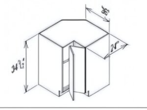 Lazy Susan Cabinet